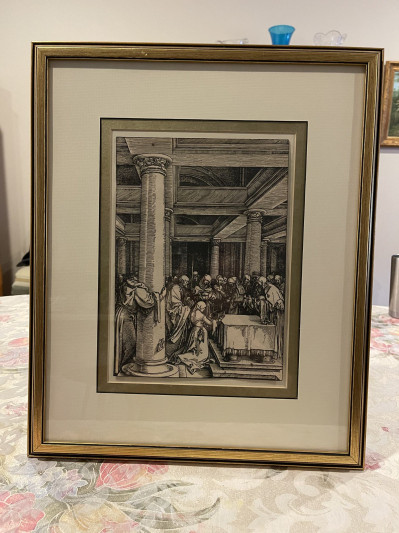 Albrecht Durer - Presentation of Christ in the Temple (from 'The Life Of The Virgin')