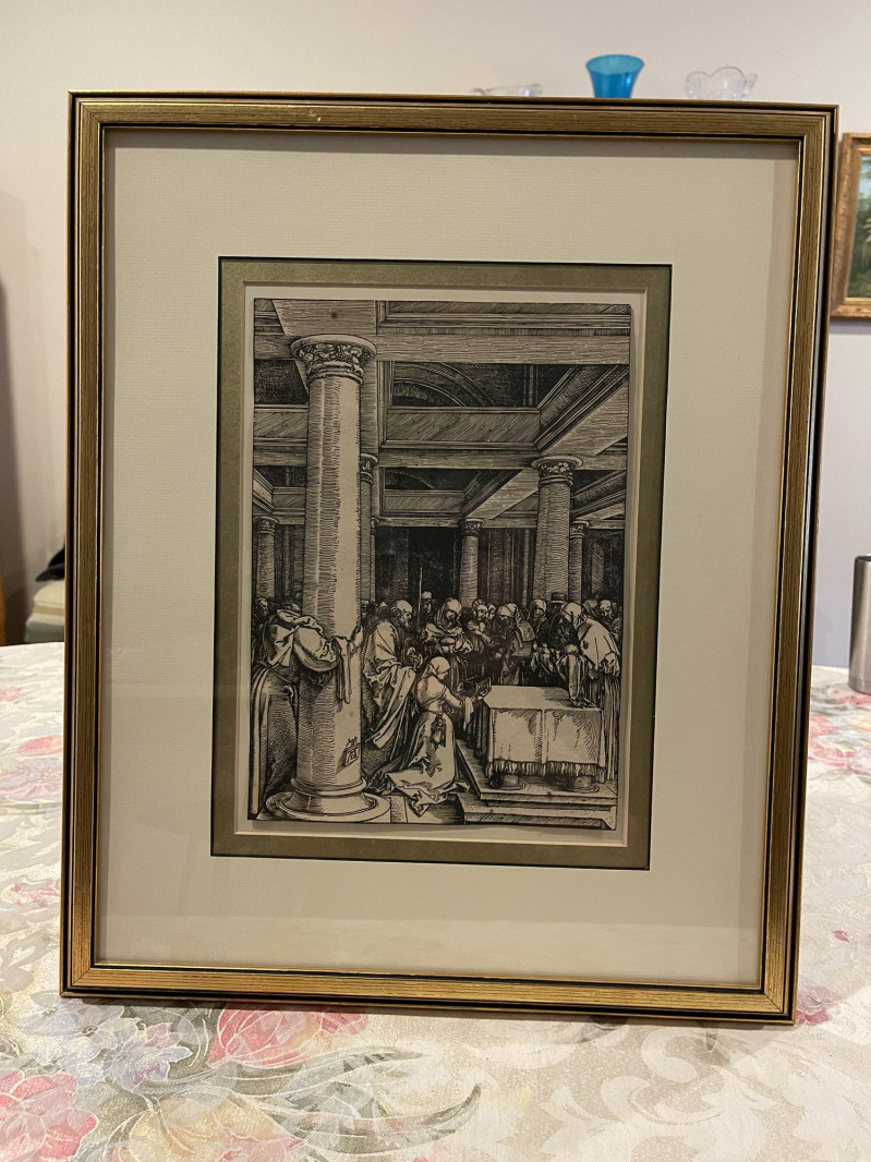 Albrecht Durer - Presentation of Christ in the Temple (from 'The Life Of The Virgin')