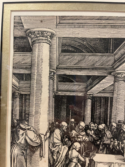 Albrecht Durer - Presentation of Christ in the Temple (from 'The Life Of The Virgin')