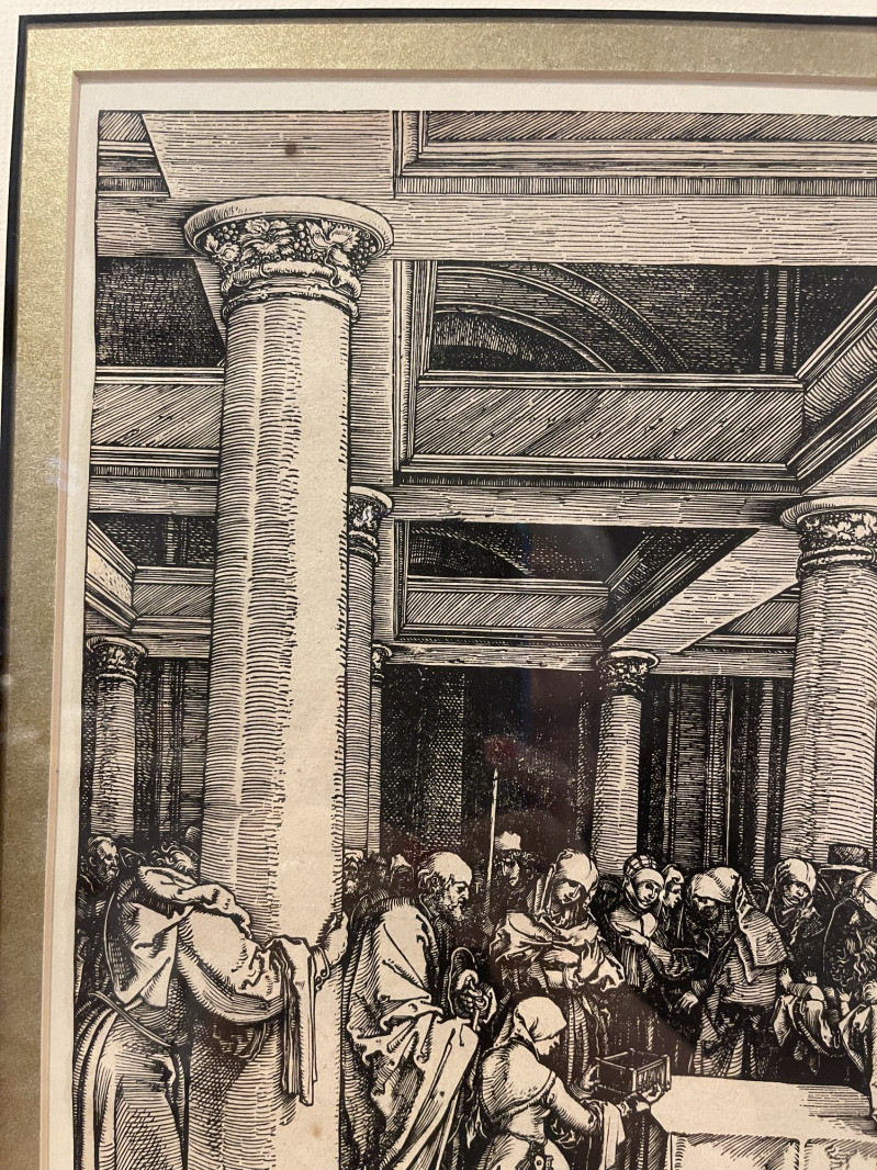 Albrecht Durer - Presentation of Christ in the Temple (from 'The Life Of The Virgin')