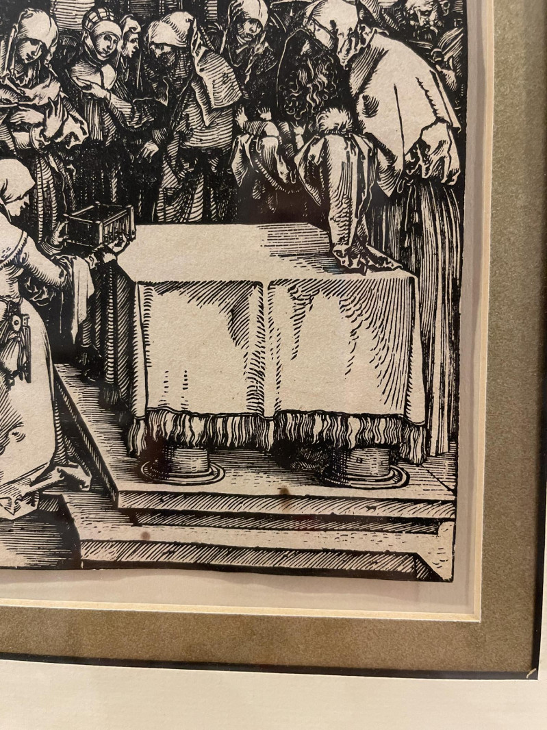 Albrecht Durer - Presentation of Christ in the Temple (from 'The Life Of The Virgin')