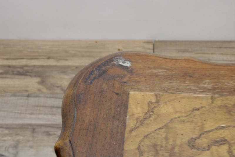 Pair Baker Elm and Walnut Small Commodes