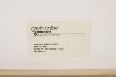 Forrest Moses, Abstract Landscape, monotype