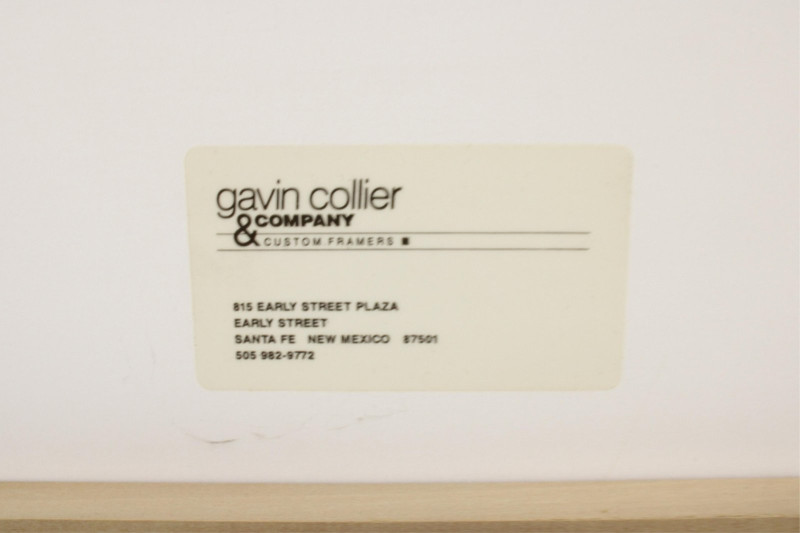 Forrest Moses, Abstract Landscape, monotype