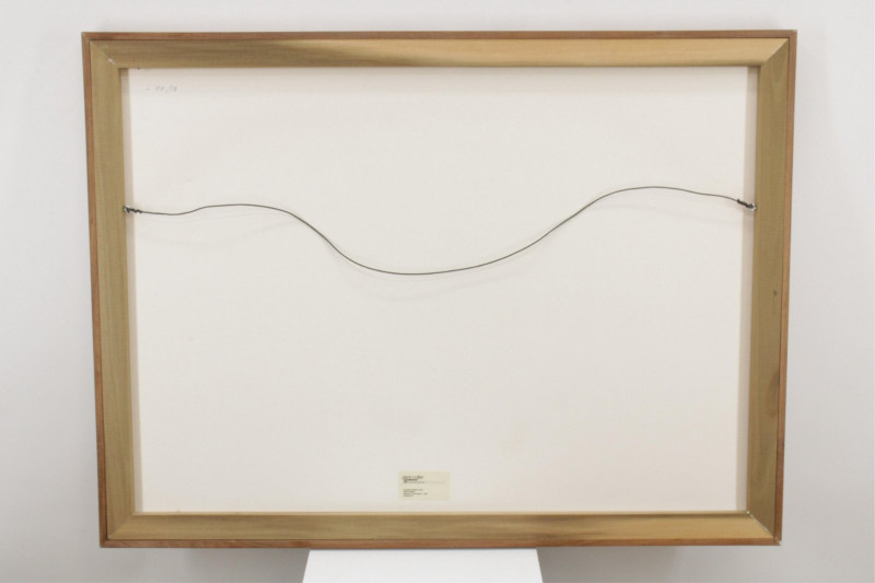 Forrest Moses, Abstract Landscape, monotype