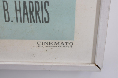 Vintage French Lolita Movie Poster, c.1962