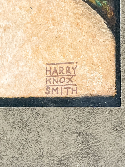 Harry Knox Smith - Study for Stained Glass Window