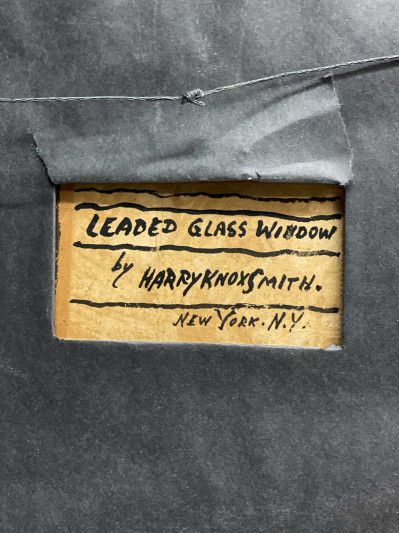 Harry Knox Smith - Study for Stained Glass Window