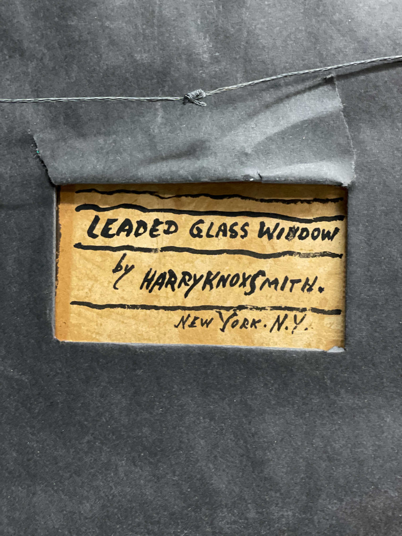 Harry Knox Smith - Study for Stained Glass Window
