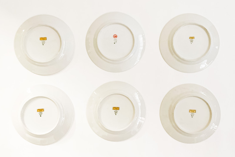 Gio Ponti for Richard Ginori - Group of 6 Plates