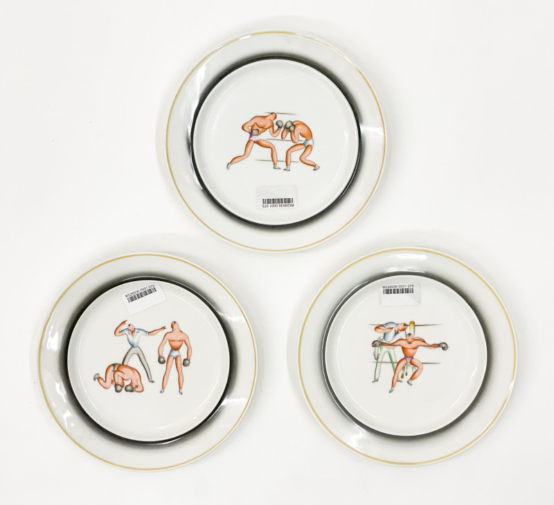 Gio Ponti for Richard Ginori - Group of 6 Plates
