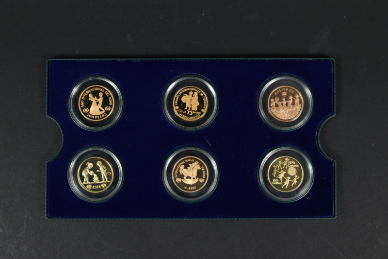 UNICEF International Year of Child Gold Coin Set