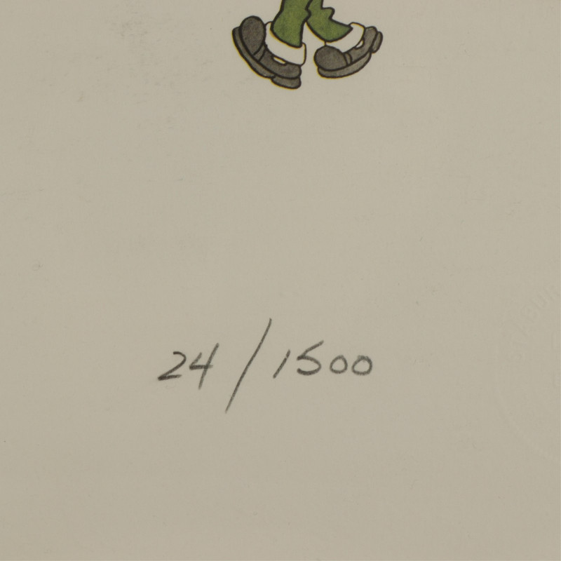 Mort Walker - Miss Buxley - color print