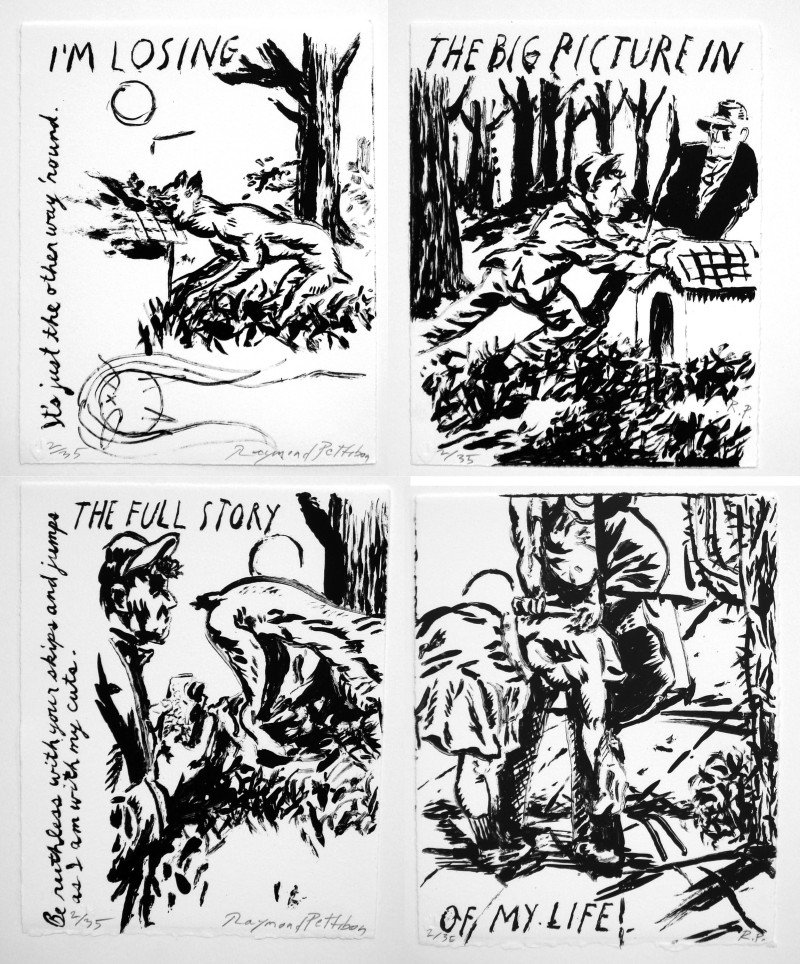 Raymond Pettibon - I am Losing the Big Picture in the Full Story of My Life