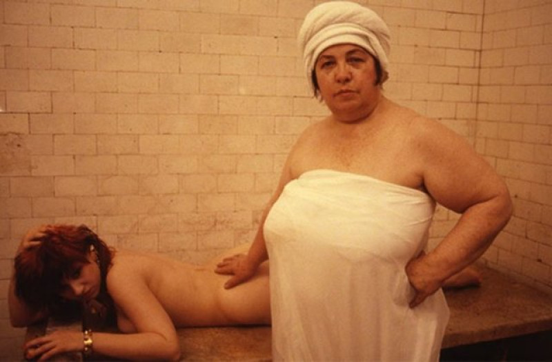 Nan Goldin Lydia Lunch at the Russian Baths New York City