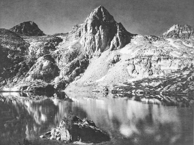 Ansel Adams Rae Lakes in Kings River Sierra (from 'Sierra Nevada: The John Muir Trail')