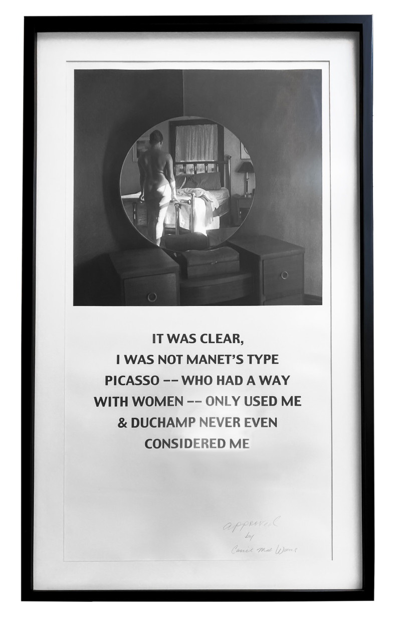 Carrie Mae Weems Not Manet&apos;s Type