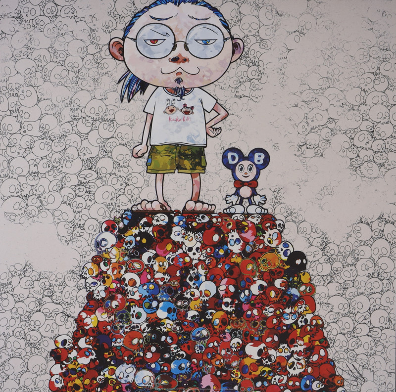 Takashi Murakami DOB Me: On the Red Mound of the Dead