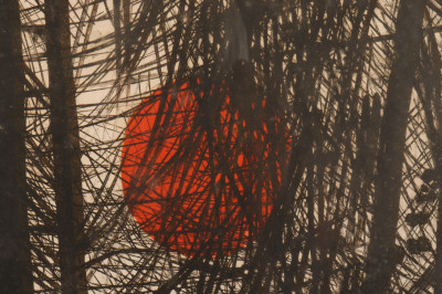 Bernard Cheese - Edge of the Wood, color litho