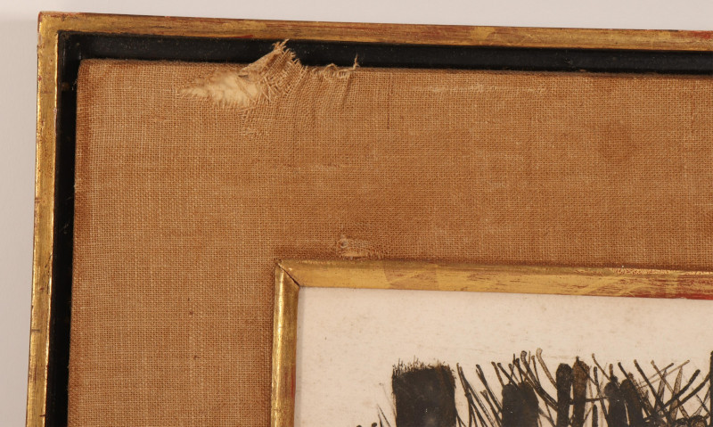 Bernard Cheese - Edge of the Wood, color litho