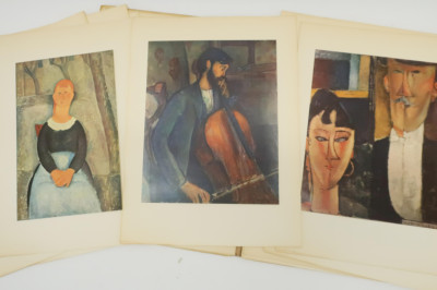 6 Toulouse Lautrec Silkscreen Color Print Posters