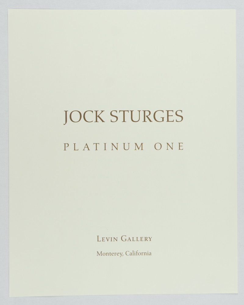 Jock Sturges – Platinum one