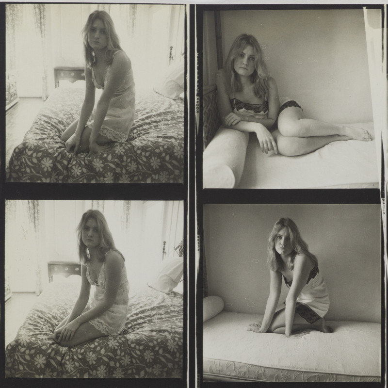 Diane Arbus - 5 Contact Sheets of Carlotta Berger