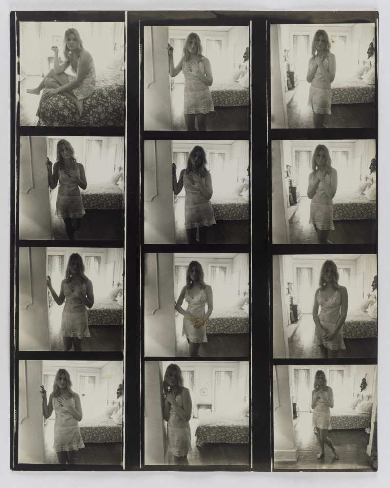 Diane Arbus - 5 Contact Sheets of Carlotta Berger
