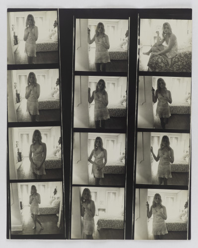 Diane Arbus - 5 Contact Sheets of Carlotta Berger