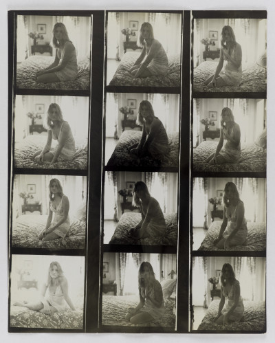 Diane Arbus - 5 Contact Sheets of Carlotta Berger