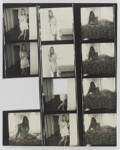 Diane Arbus - 5 Contact Sheets of Carlotta Berger