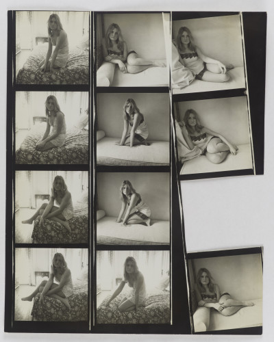 Diane Arbus - 5 Contact Sheets of Carlotta Berger