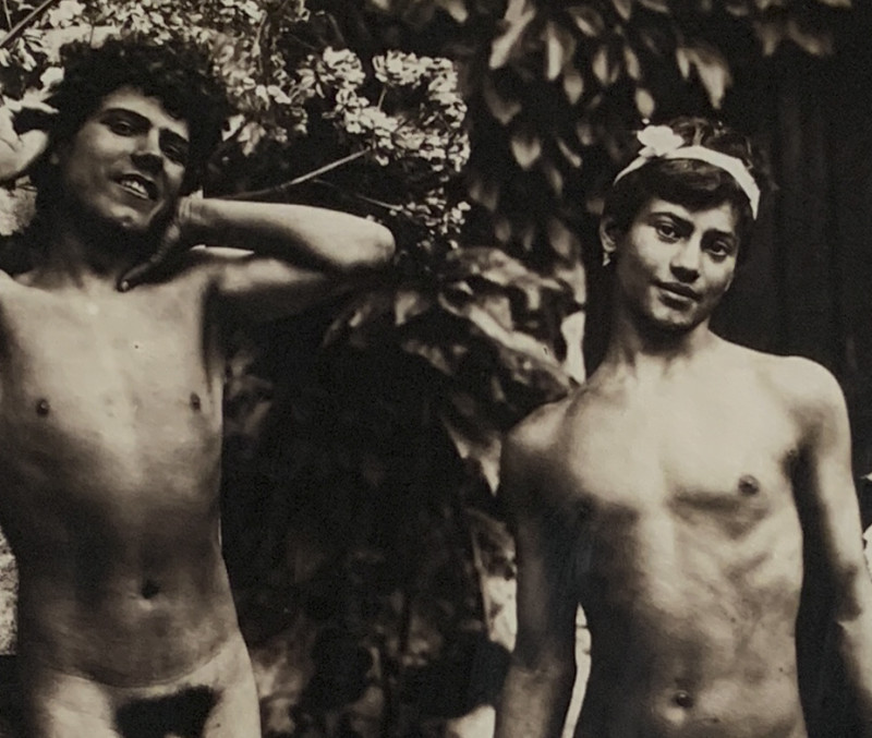 Baron Wilhelm Von Gloedon - Untitled (Classically Posed Italian Youth)