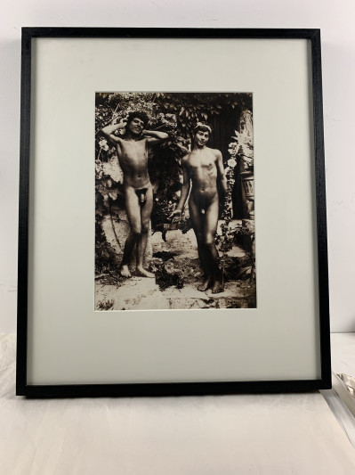 Baron Wilhelm Von Gloedon - Untitled (Classically Posed Italian Youth)