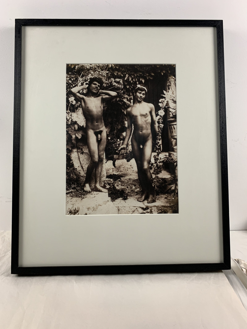 Baron Wilhelm Von Gloedon - Untitled (Classically Posed Italian Youth)