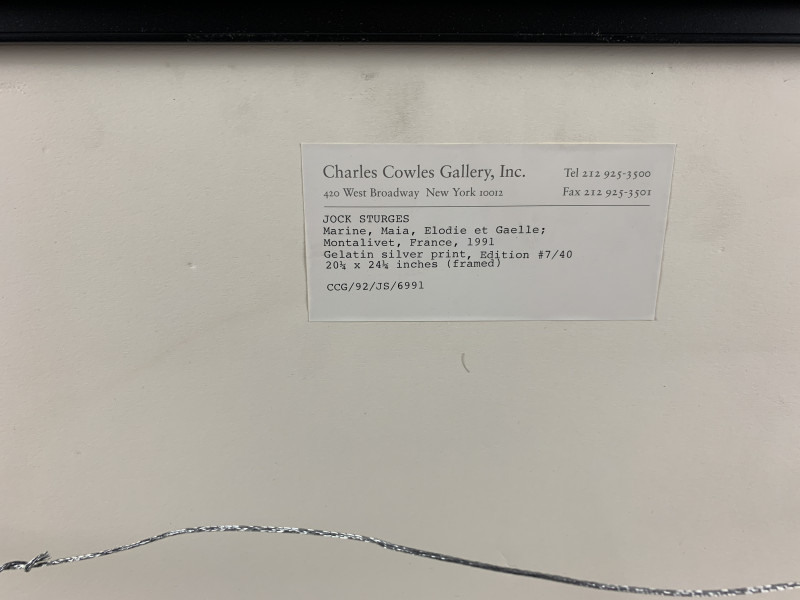 Jock Sturges - Marine, Maia, Elodie et Gaelle, Montalivet, France