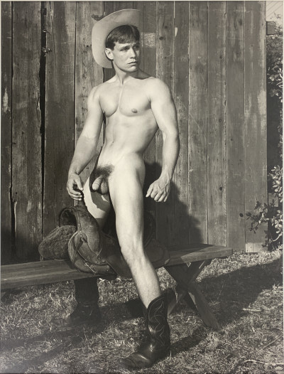 Bruce of Los Angeles - Johnny Nogar 1962 3 Big Black and White Prints