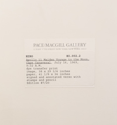 Hiro (Yasuhiro Wakabayashi) - APOLLO - 11, 9:32 A. M. 7-16-69 MAIDEN VOYAGE TO THE MOON
