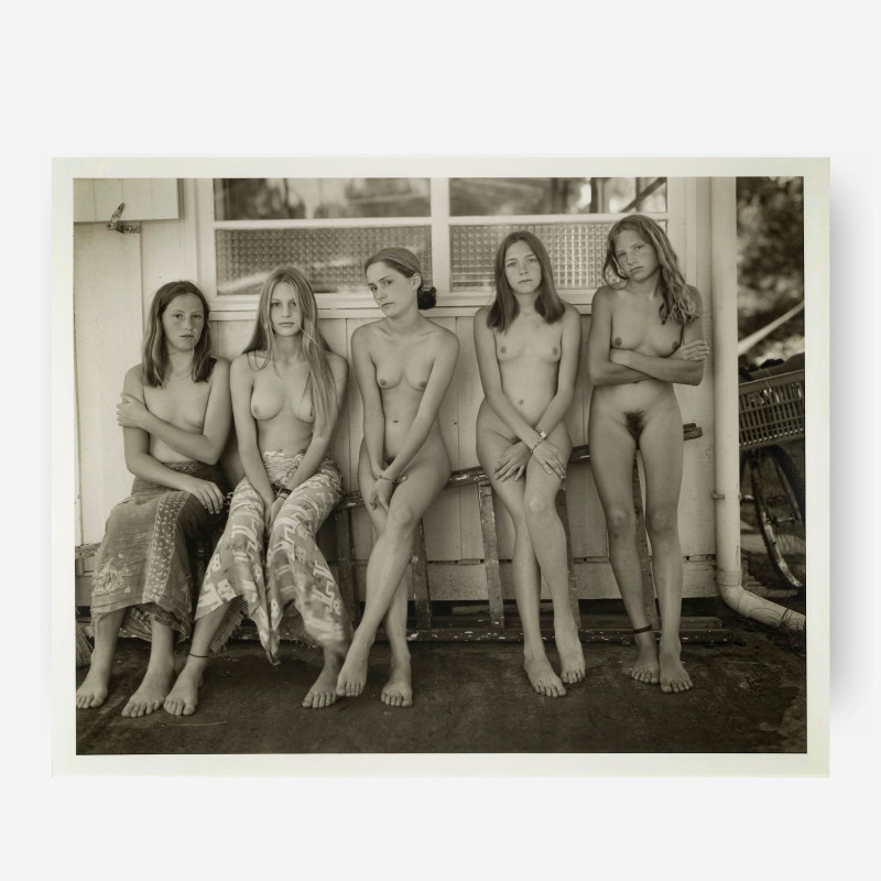 Jock Sturges - Tracy, Alice, Melanie, Estelle &amp; Mylene, France