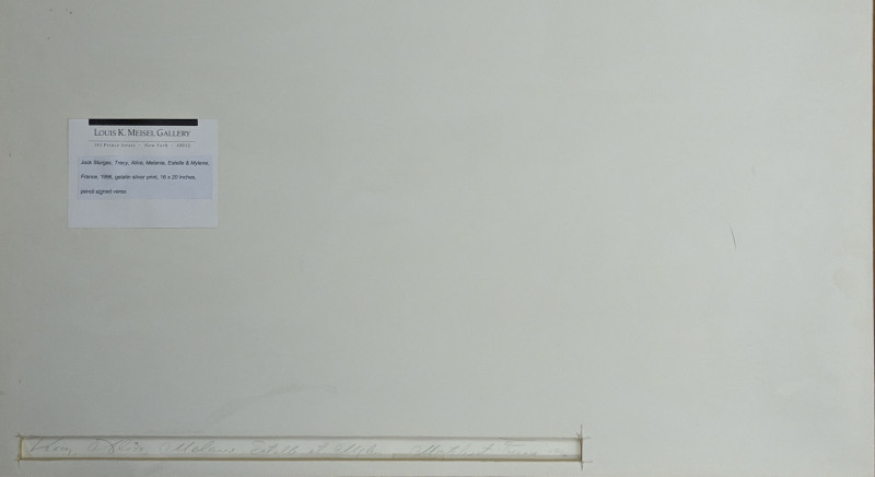 Jock Sturges - Tracy, Alice, Melanie, Estelle &amp; Mylene, France