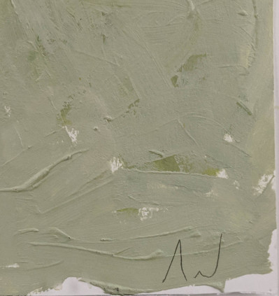 George T. Grant - Study for Metamorphasis (Pink Flower) and Mosaic Tree