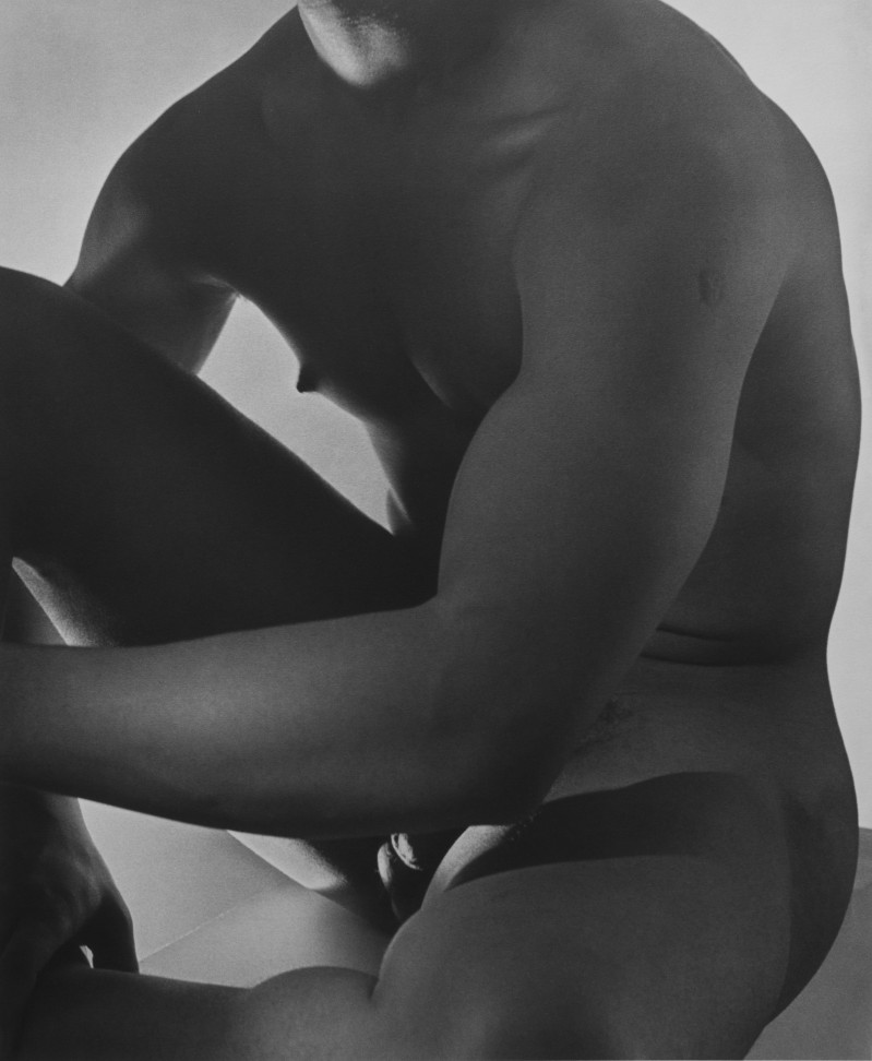 Horst P. Horst - Male Nude, Frontal, N.Y (1952)