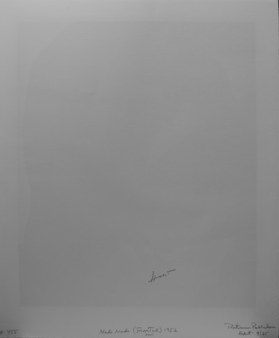 Horst P. Horst - Male Nude, Frontal, N.Y (1952)