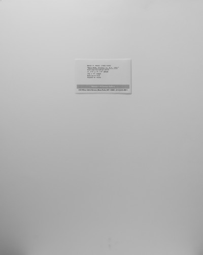 Horst P. Horst - Male Nude, Frontal, N.Y (1952)