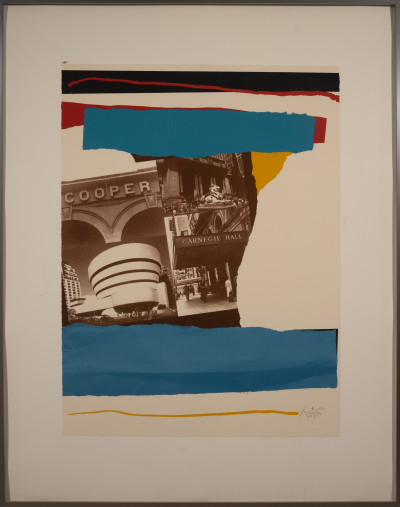 Robert Motherwell - New York Cultural Institutions (from New York, New York, 1982)