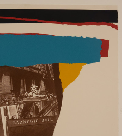 Robert Motherwell - New York Cultural Institutions (from New York, New York, 1982)
