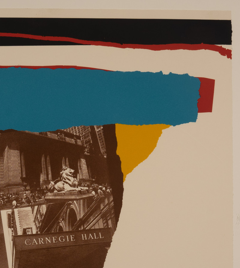 Robert Motherwell - New York Cultural Institutions (from New York, New York, 1982)