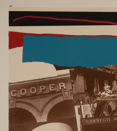Robert Motherwell - New York Cultural Institutions (from New York, New York, 1982)