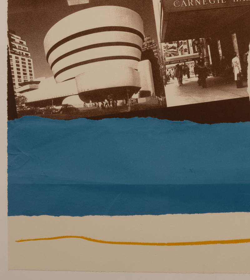 Robert Motherwell - New York Cultural Institutions (from New York, New York, 1982)