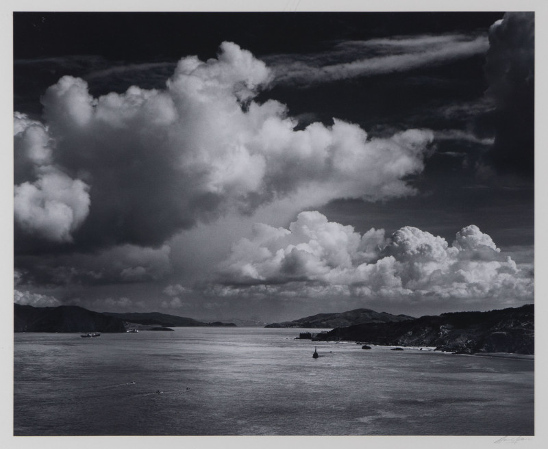 Ansel Adams - The Golden Gate Before the Bridge, San Francisco, California
